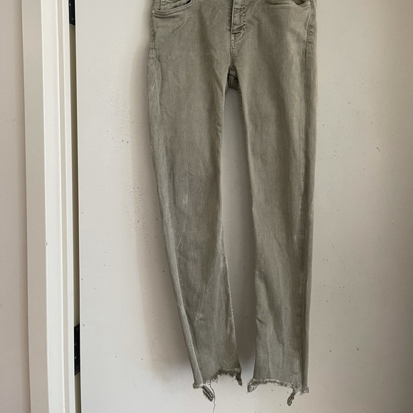 Zara Premium Khaki Skinny Jeans - Picture 3 of 5